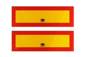 Placute reflectorizante pentru camioane 10x30 cm