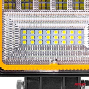 Proiector LED pentru Off-Road, ATV, SSV, cu functie de semnalizare, culoare 6500K, 3360 lm, tensiune 9 - 36V, dimensiuni 110 x 110 mm - Img 6