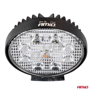 Proiector LED pentru Off-Road, ATV, SSV, culoare 6500K, LED FLOOD, 27W, tensiune 9 - 36V, diametru Ø110 mm - Img 6