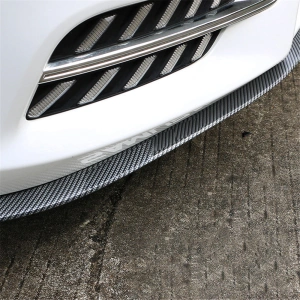 Protectie spoiler, prelungire bara fata/spate din cauciuc, culoare CARBON Negru/Gri
