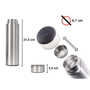 Recipient Termos SMART CUP LED, 500ml, cu afisaj temperatura - Img 5