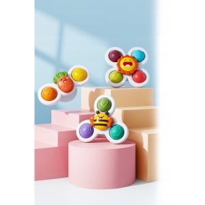 Set 3 jucarii interactive, model "POP UP SENSORY FIDGET SPINNER" pentru copii sau bebelusi - Img 2