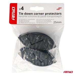 Set 4 x Coltare de protectie pentru curele de asigurare marfa de 25mm, AVX-AM03573 - Img 4