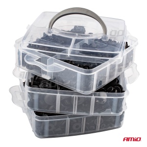 Set cleme - clipsuri reconditionare auto, 620 piese, diferite modele - Img 2