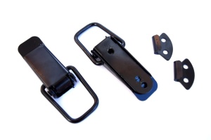 Set clipsuri pentru capota, 89 mm, culoare neagra - Img 4
