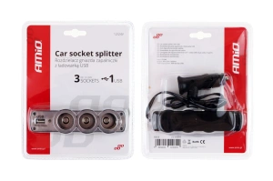 Splitter bricheta auto SOC4 3+1 USB - Img 2