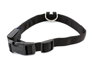 Zgarda iluminata cu LED pentru caine sau pisica, culoare Albastra, AVX-AG232A - Img 2