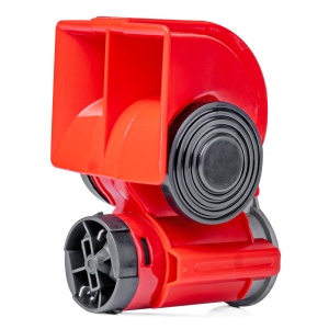 Claxon Bitonal Profesional cu compresor incorporat, model "Extra Loud" pana la 118 dB, tensiune alimentare 12V - Img 1
