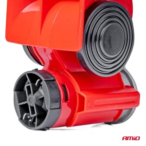 Claxon Bitonal Profesional cu compresor incorporat, model "Extra Loud" pana la 118 dB, tensiune alimentare 12V - Img 4