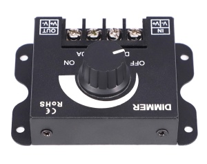 Dimmer LED cu reglaj manual, 12V - 24V, 360W - 720W, 30A - Img 5