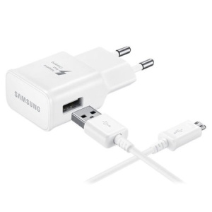Incarcator pentru Samsung S8 S8 Active S8+ Fast Charger TA200EWE-DG970BWE Type C 1M Alb - Img 2