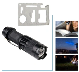 Kit complet de supravieturire 18-in-1 piese pentru camping, calatorii, offroad, ATV, SSV - Img 5