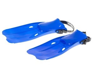 Labe de Inot si Scufundari, marime M (22,5-24,5 cm), culoare Albastra - Img 5