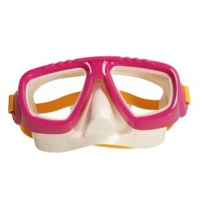 Ochelari de tip Masca pentru inot si scufundari, pentru copii, varsta 3+, culoare Roz - Img 6