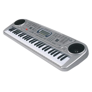 Orga electronica cu 54 de clape, afisaj LCD si microfon (Keyboard, Pian electronic) - Img 5