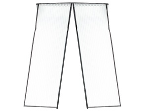 Plasa de tantari magnetica pentru usa, dimensiune 160 x 230 cm - Img 2