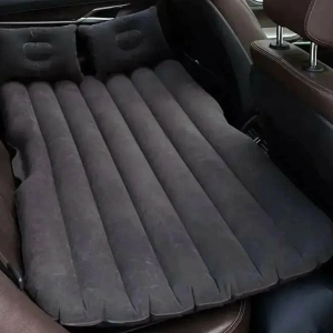 Saltea gonflabila pentru bancheta spate auto, dimensiune 138 x 85cm cu pompa electrica inclusa, culoare Neagra - Img 4
