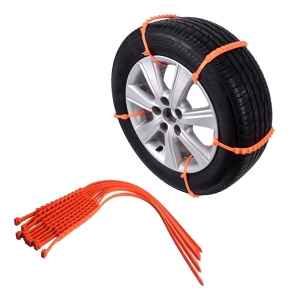 Set 10 benzi Anti-Derapante pentru Anvelope Auto, reglabile, lungime 93,5 cm - Img 3