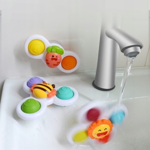 Set 3 jucarii interactive, model "POP UP SENSORY FIDGET SPINNER" pentru copii sau bebelusi - Img 3
