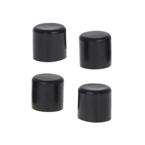 Set 4 buc. protectii anti-zgarieturi picioare scaun, diametru 19mm, culoare neagra - Img 3