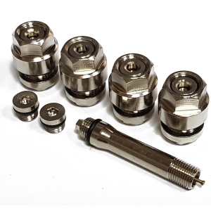 Set 4 Valve Ascunse cromate, cu dispozitiv de umflare - Img 5