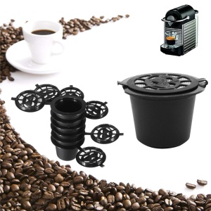 Set 5 capsule reutilizabile pentru Aparatele de Cafea Nespresso (Espressoare Nespresso) - Img 1