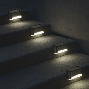 Set 8 Lampi solare LED pentru iluminat scari exterioare cu senzor crepuscular - Img 5