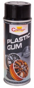 Spray Vopsea Cauciucata pentru Jante, culoare Neagra, 400ml, Champion Color - Img 2