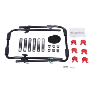 Suport auto pentru transport 3 biciclete, capacitate 58 kg, montaj rapid prin curele - Img 6