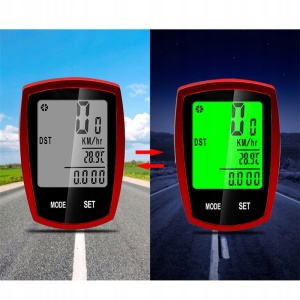 Vitezometru Digital, wireless, waterproof, pentru bicicleta cu roti intre 14 - 29 inch, model AVX-WT-YS-589 - Img 2