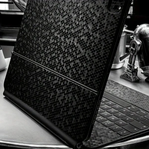 Folie auto decorativa Premium Honeycomb Black, model hexagonal 3D, autoadeziva, rezistenta UV, dimensiune 150 x 100cm - Img 4