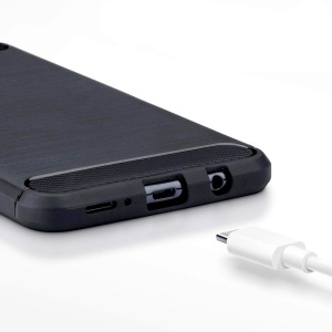 Husa back case carbon Huawei P20 Black - Img 4