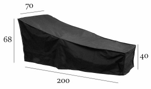 Husa impermeabila pentru sezlong gradina, 200 x 70 cm - Img 3