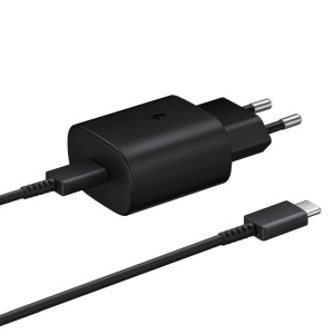 Incarcator 25W pentru Samsung M33 M34 TA800EBE-DG905BBE Type C 1M Super Fast Charger Negru - Img 2