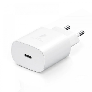Incarcator 25W pentru Samsung M33, M34 TA800EWE-DG980BWE Type C 1M Super Fast Charger Alb - Img 3
