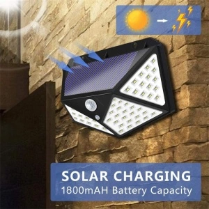 Lampa Solara LED cu senzor crepuscular si senzor de miscare - Img 2