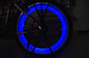 Lumina LED Ambientala pentru bicicleta - ALBASTRU - Img 4