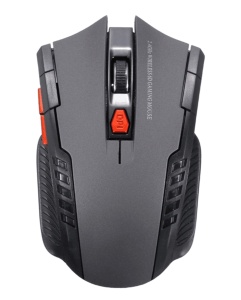 Mouse Optic Gaming Wireless, 1600 DPI, culoare Silver - Img 2