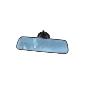 Oglinda retrovizoare fixare cu ventuza, culoare neagra, dimensiuni 24,5 x 6,5 cm - Img 4