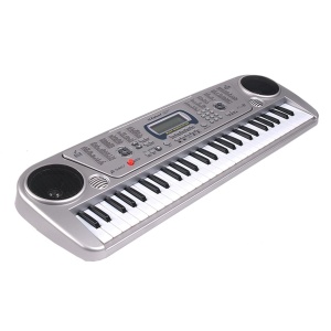Orga electronica cu 54 de clape, afisaj LCD si microfon (Keyboard, Pian electronic) - Img 6