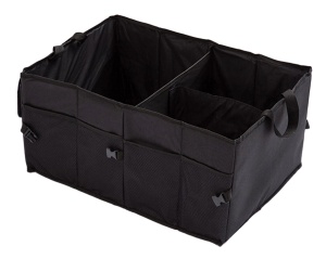 Organizator portbagaj auto cu 9 buzunare, 55 x 38 x 26cm, culoare neagra - Img 4