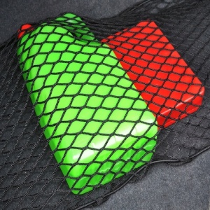 Plasa de bagaje elastica cu suporti de montaj, dimensiune 100 x 40 cm - Img 4