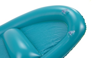 Ponton, Saltea de apa, gonflabila pentru copii cu acoperis, dimensiune 65 x 73 cm - Img 2
