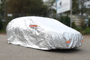 Prelata pentru Autoturisme, culoare argintie, marimea XL (530 x 180 x 120cm) - Img 3