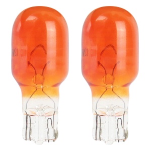 Set 2 becuri cu halogen T15, WY16W, W2.1x9.5d, 12V - Img 1