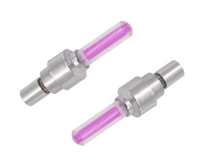 Set 2 Capace Valva cu LED Roz, cu senzor de lumina si miscare - Img 2