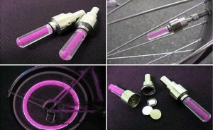 Set 2 Capace Valva cu LED Roz, cu senzor de lumina si miscare - Img 3