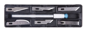 Set 6 buc. cutter + diverse lame de schimb pentru folie autocolant - Img 3