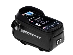 Suport Telefon IMPERMEABIL tip Geanta, montaj pe Motocicleta sau Bicicleta - Img 2