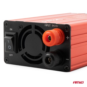 Convertor de tensiune 24V -> 230V, 300W/600W, 2 x USB 5V - Img 3